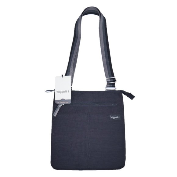 Baggallini Fine Line Slim Crossbody Bagg Purse NEW - Picture 2 of 8